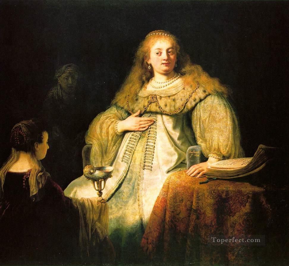 Artemisia Rembrandt Oil Paintings